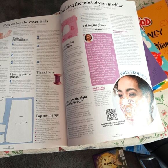 U.K.'s Premiere 2020 Sewing Magazine "Sew" Award Winning NWT - Picture 4 of 12